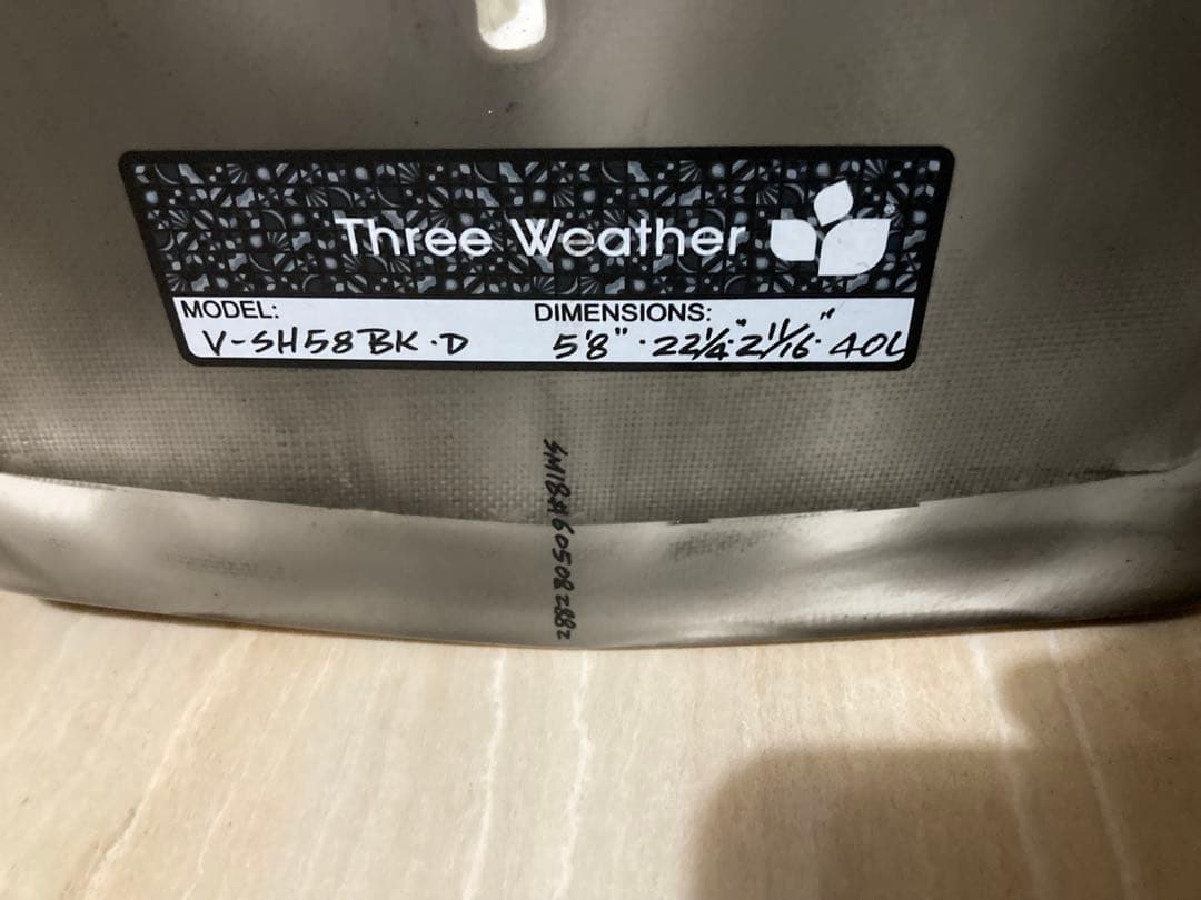 【美品】スリーウェザーサーフボード　シェルター