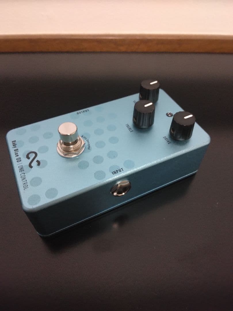 ギター Baby Blue Overdrive One Control