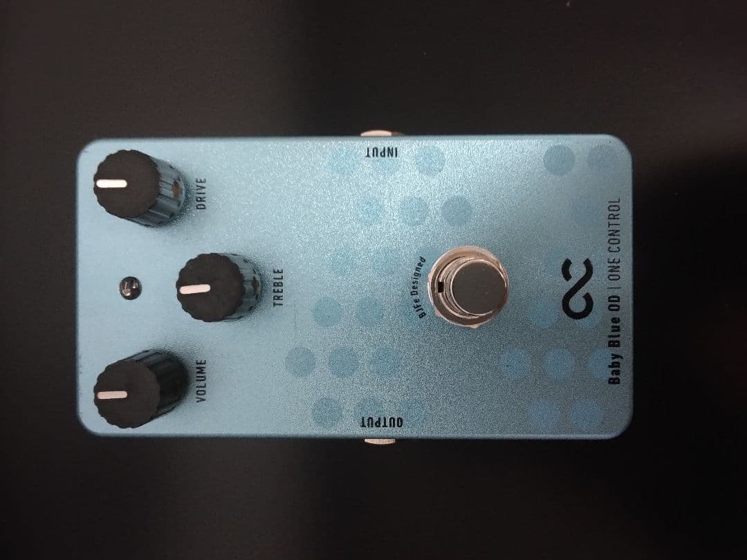 ギター Baby Blue Overdrive One Control