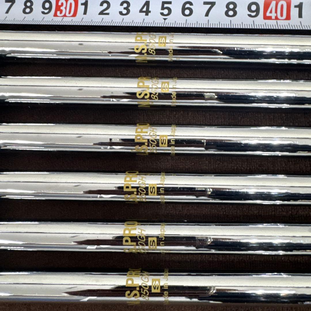 NS Pro 850GH(S) 5からpw用6本　グリップ付き　希少品