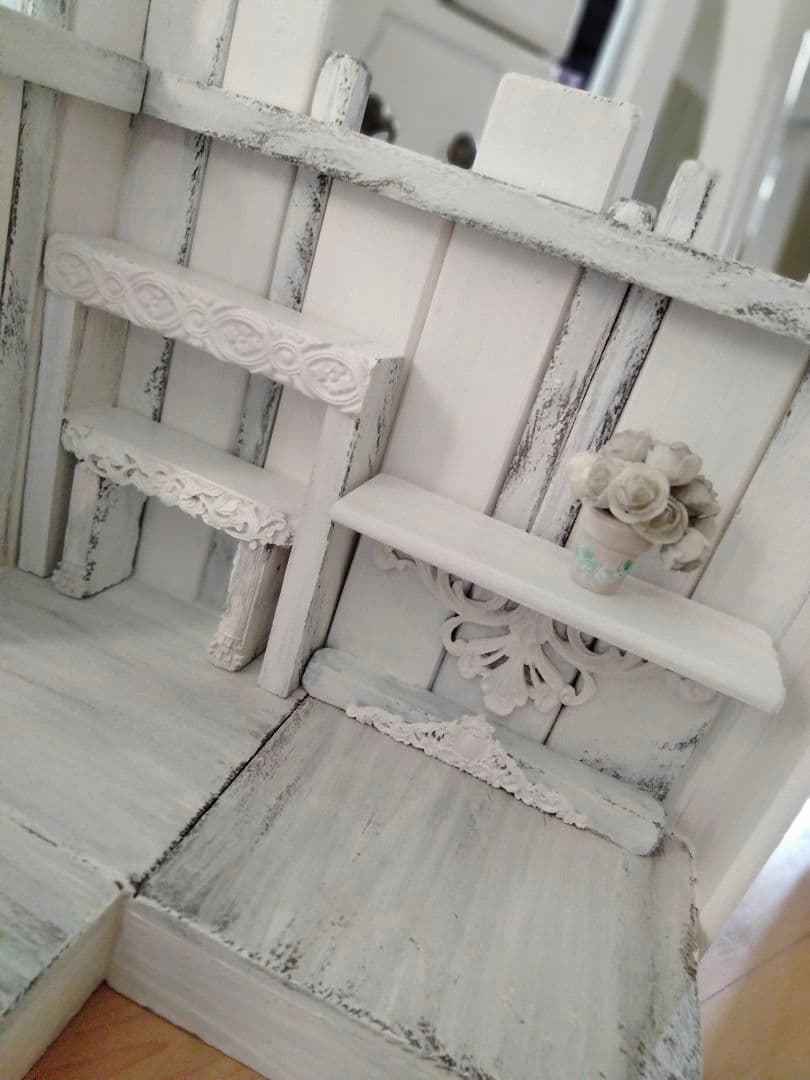 作家さん シャビーシック アンティーク ロココ ヨーロピアン ドールハウスセット