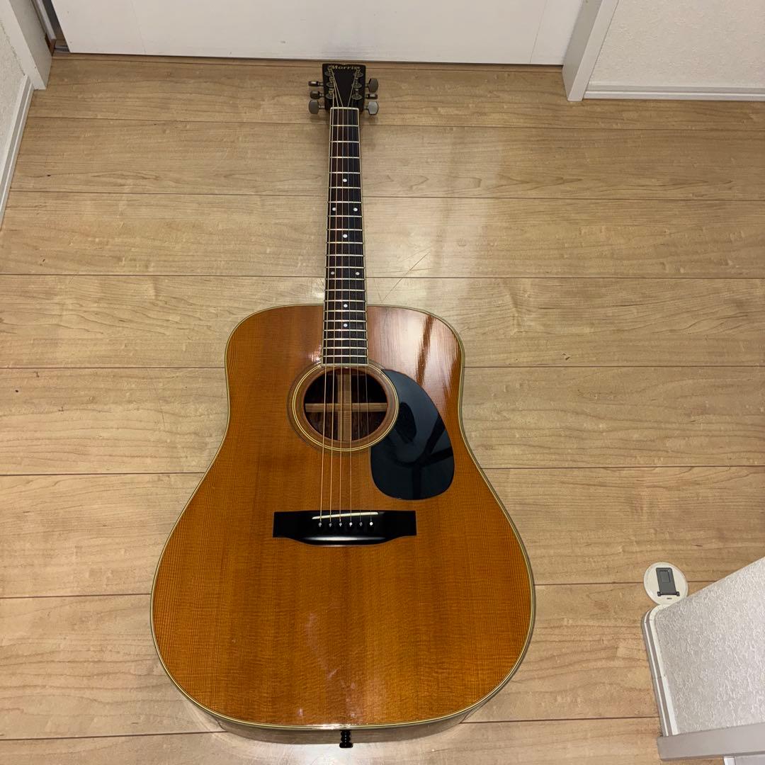 激レア！Morris(モーリス）F-75 ドレッドノートタイプ　弦高調整済みです