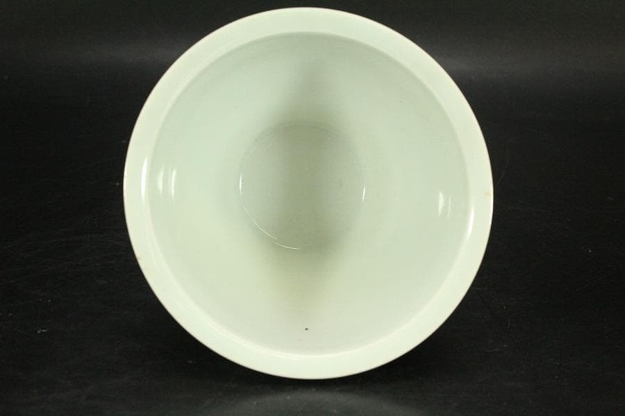 中国美術 粉彩色絵 宮廷人物紋 遊台 漆蓋碗 居仁堂製 希少(LC257)