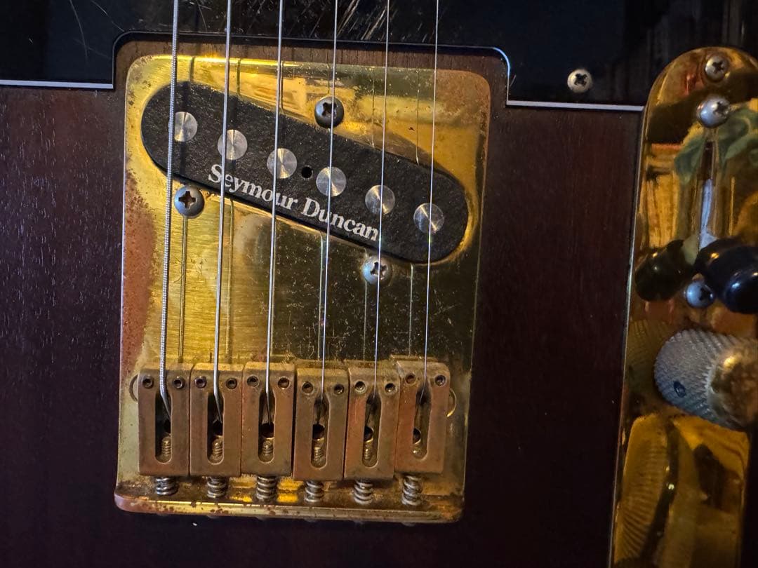 moon ウォルナットオイルフィニッシュ　テレキャスター 1980年代