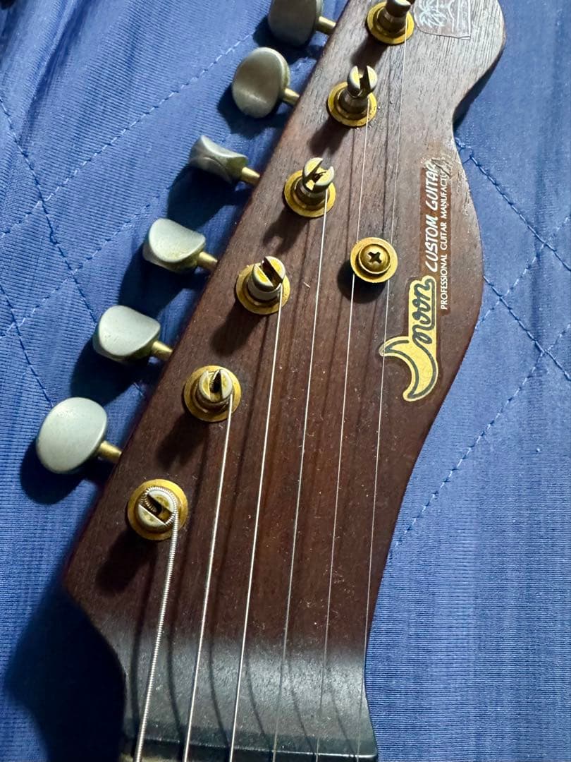 moon ウォルナットオイルフィニッシュ　テレキャスター 1980年代