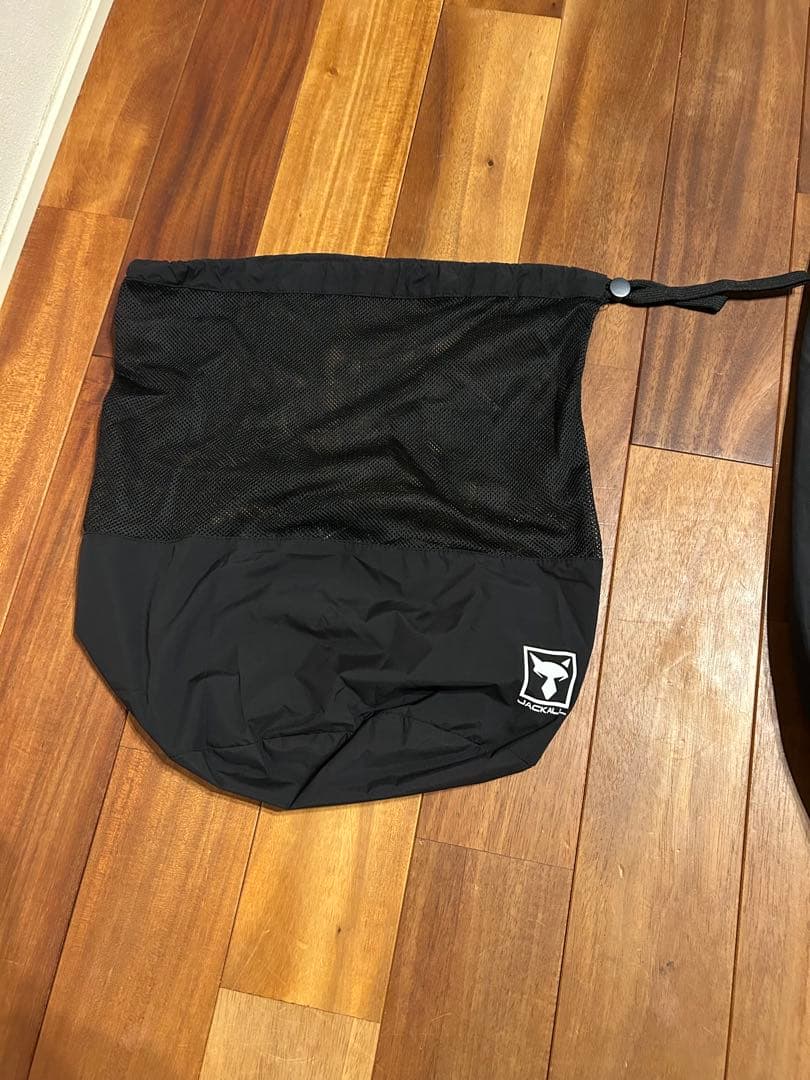 か*ゆ様 早い者勝ち‼︎RFジャケット上下 ジャッカル　XLサイズ　収納ポーチ付