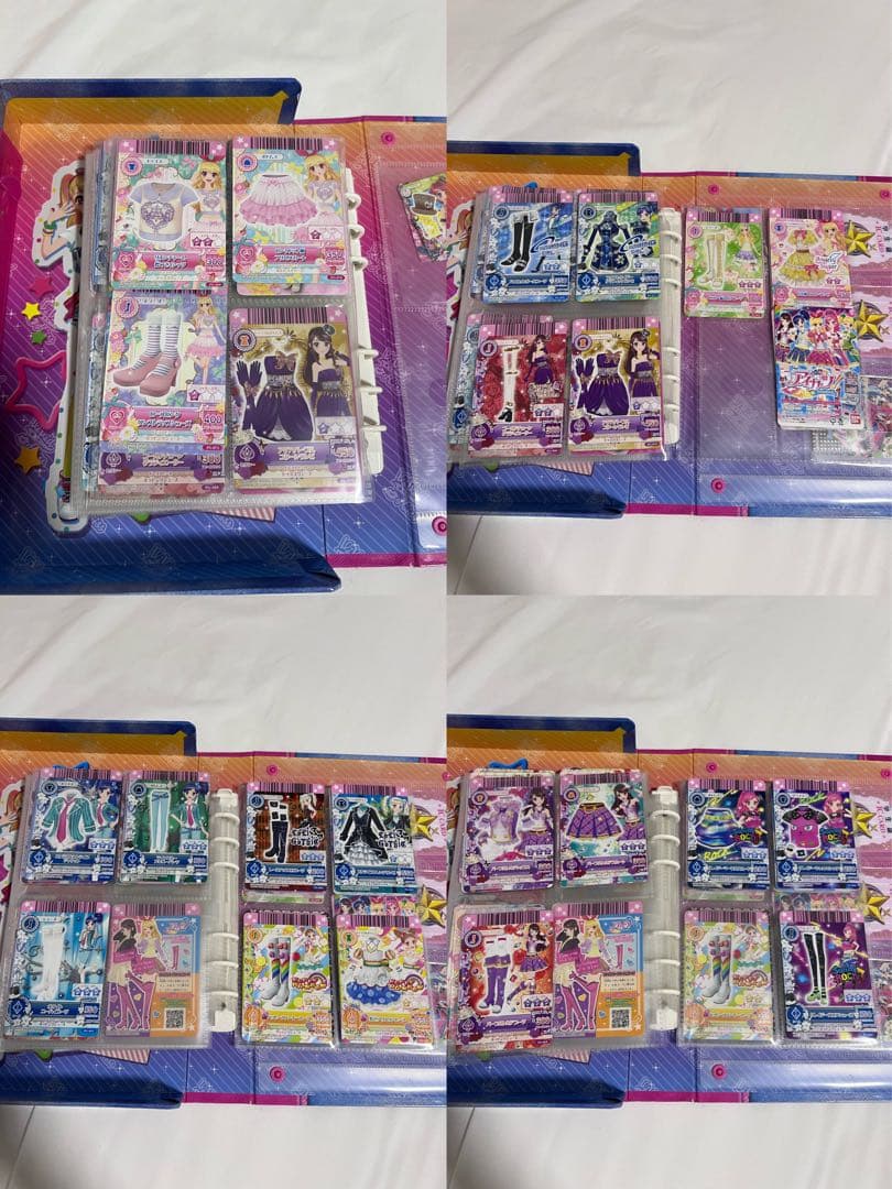 平成 アイカツカード 約130枚まとめ売り ViVid Kissカードバッグ付き