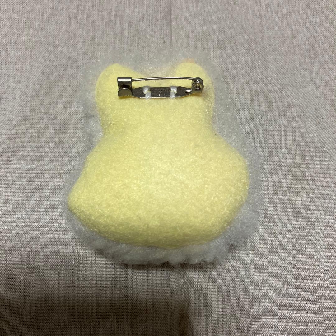 むにゅさんぷくぷくぬいぐるみブローチ