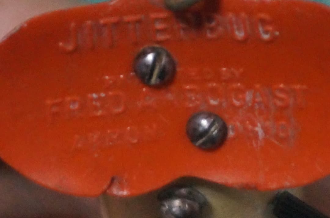 ルアー・フライ USED OLD FRED ABOGAST JITTERBUG WAR II 3