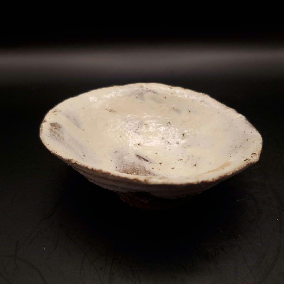 辻村史朗　粉吹ぐい呑　盃　粉引