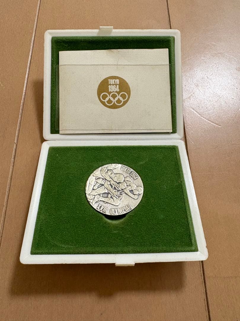 【２枚セット】1964年 東京オリンピック 記念銀メダル