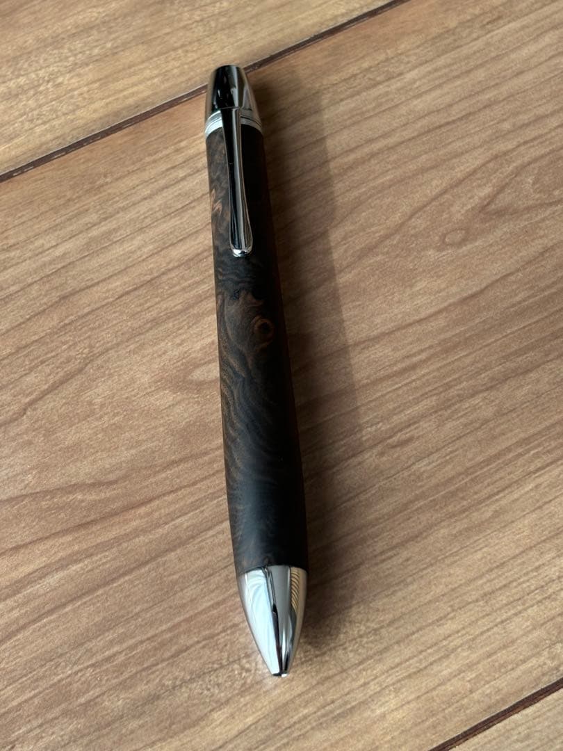 工房楔 トレチェーレ 黒檀 瘤杢 回転式 ボールペン シャープペンシル イベント