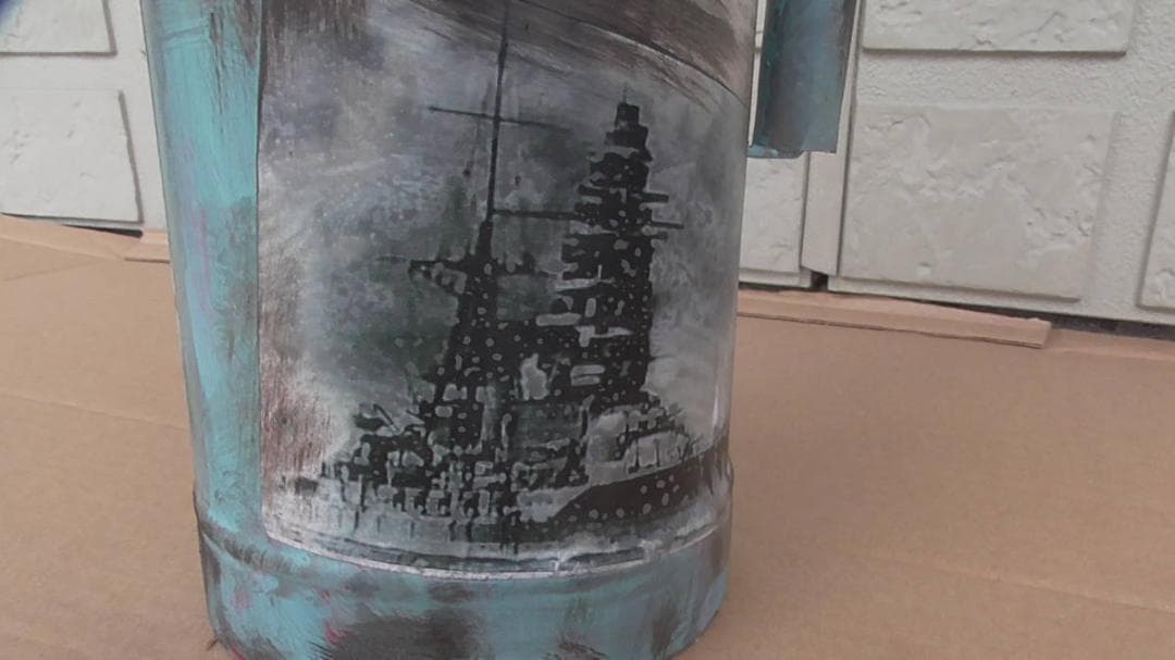 大日本帝国 戦艦大和 東条英機 バンク 本物の消火器 花瓶にも 空容器