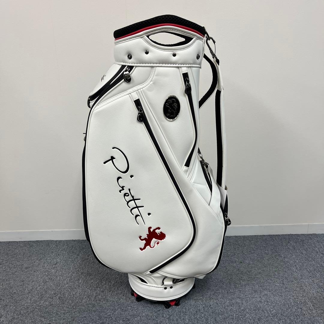 ピレッティ キャディバッグ Piretti ホワイト 9型