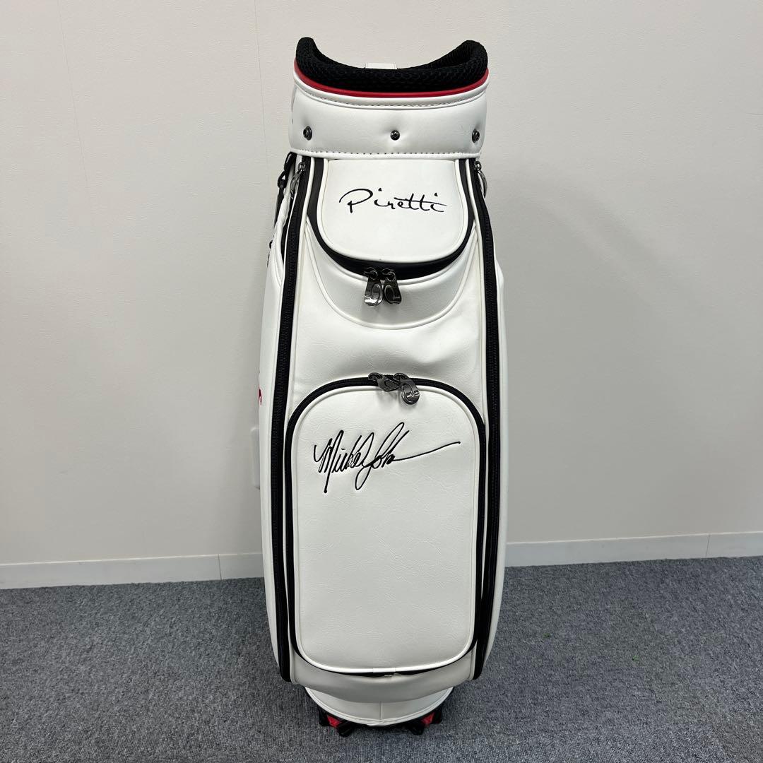 ピレッティ キャディバッグ Piretti ホワイト 9型