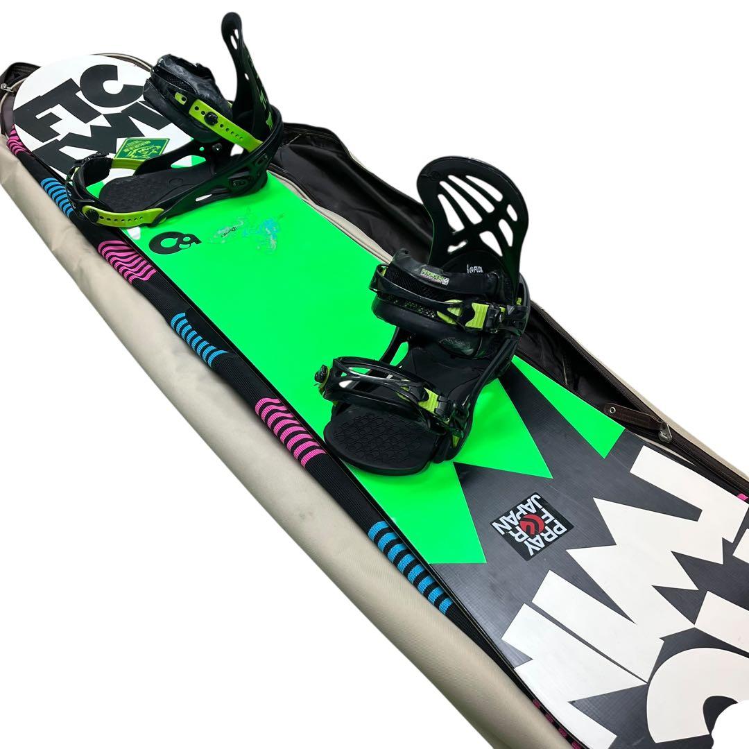 【希少】FANATIC FTC TWIN 156cm バイン FLUX コラボ