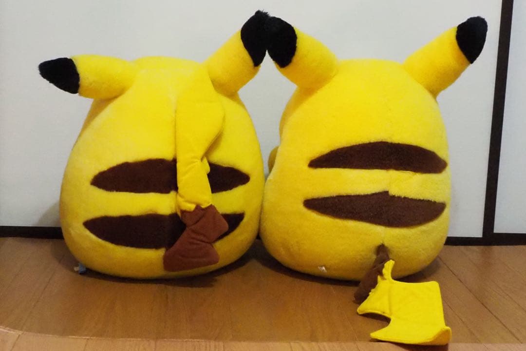 初期 ピカチュウ 等身大 レトロ 当時物 ぬいぐるみ　TOMY