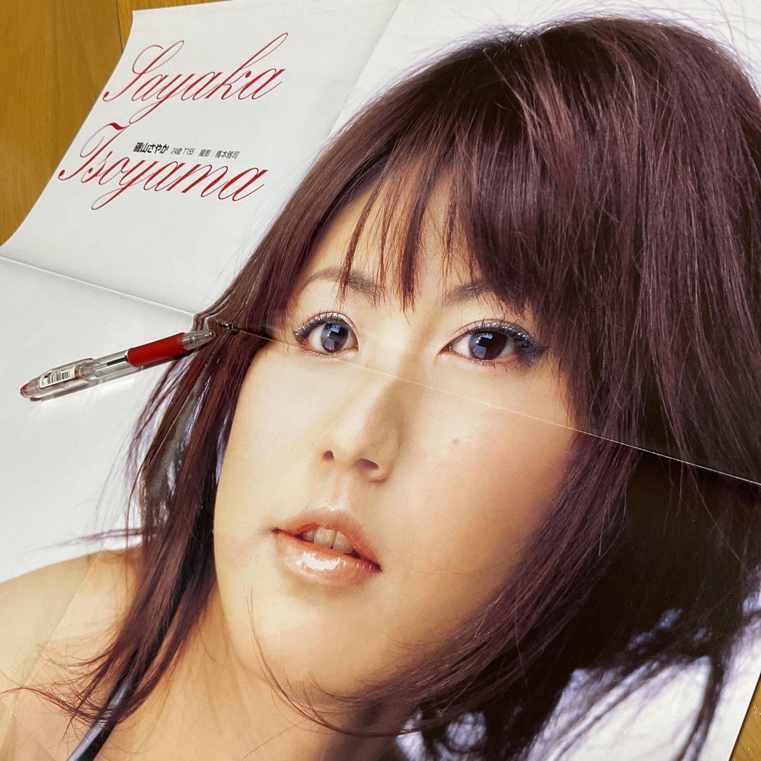 磯山さやか　ポスター6点、切り抜き