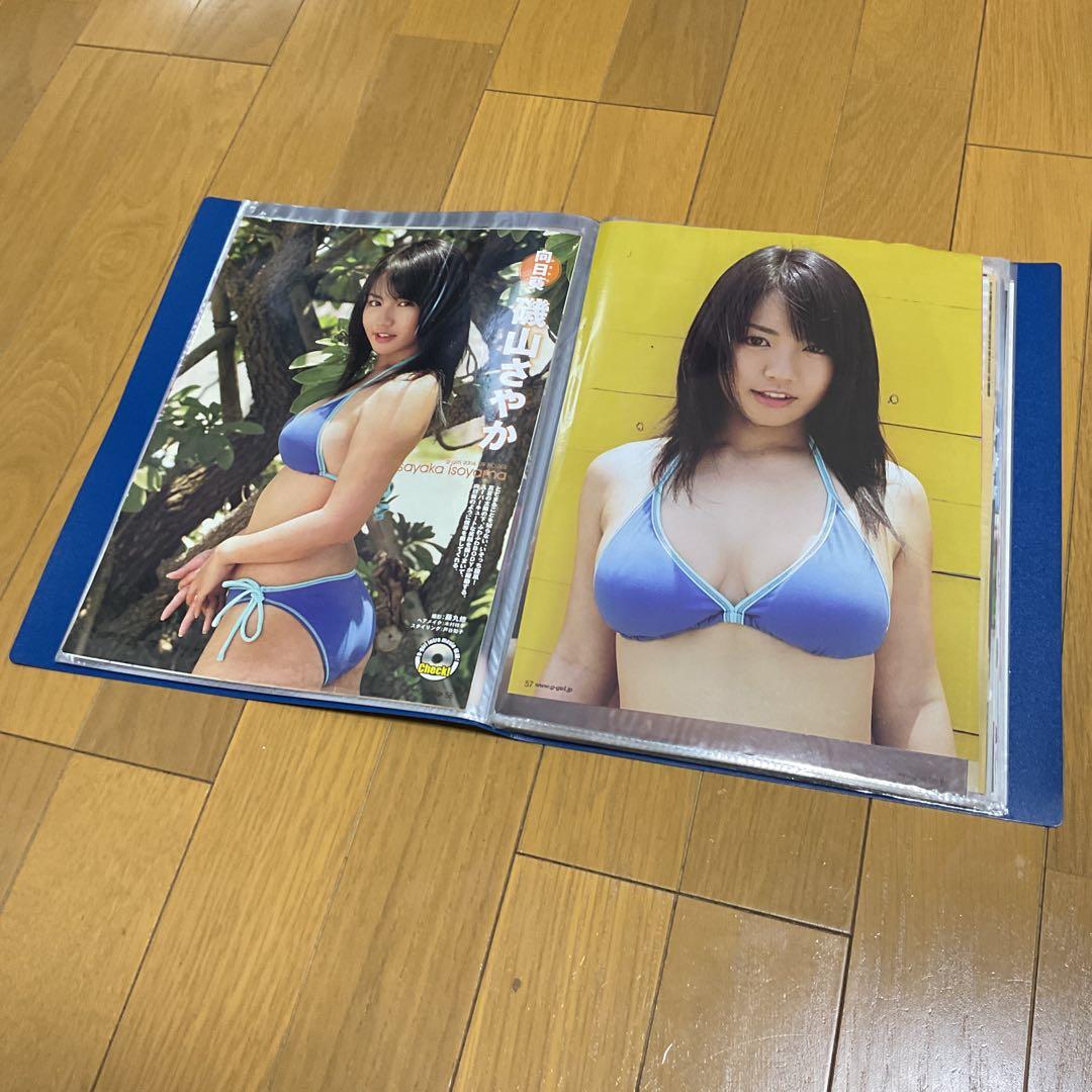 磯山さやか　ポスター6点、切り抜き