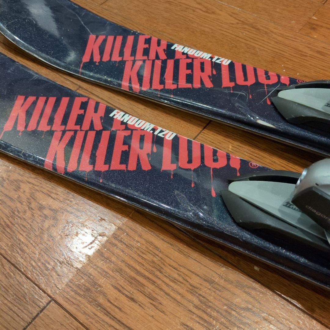 稀少 KILLER LOOP キラーループ 120cm ミッドスキー
