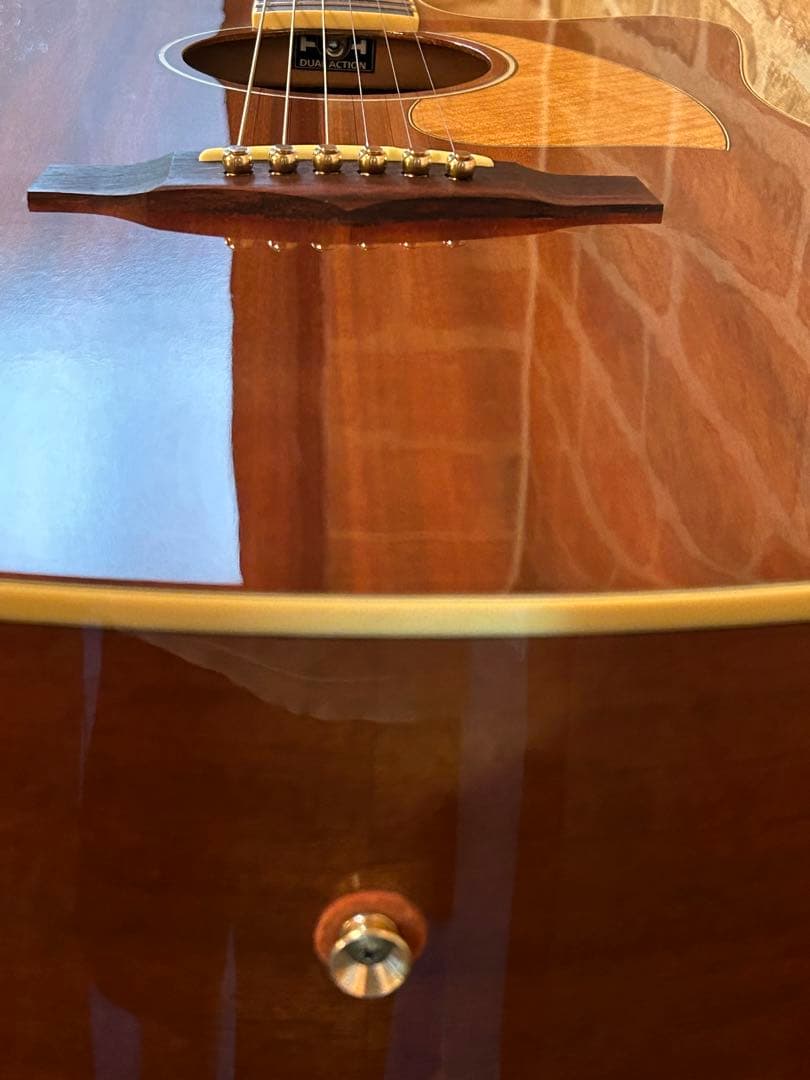 アイバニーズ・エレクトリックアコースティックギター(マホガニーボディー)