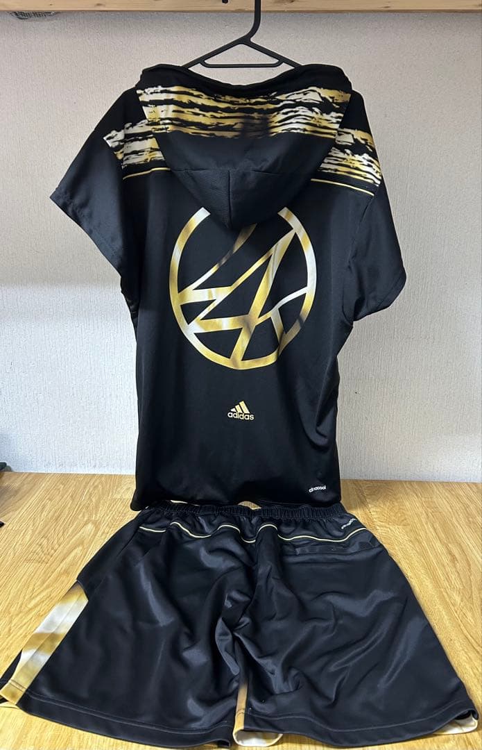 B382 24karats adidasアディダス半袖ジャージセットアップ L