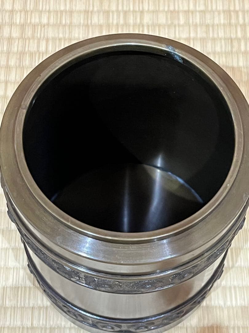 唐銅皆具　渦　金森紹栄