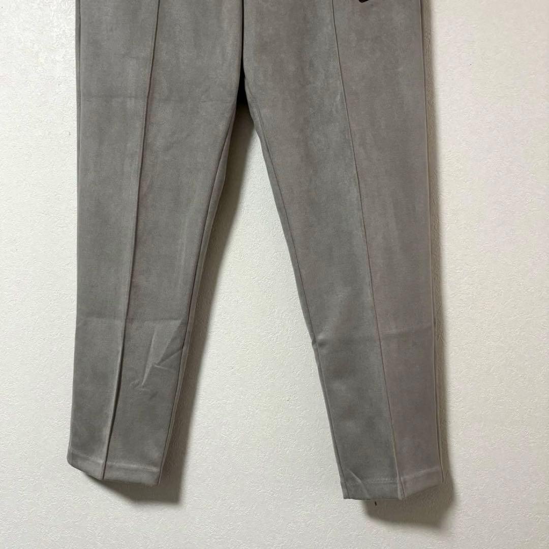 BELLMORE ベルモア　ゴルフ　ストレッチパンツ　スエード　グレー　L