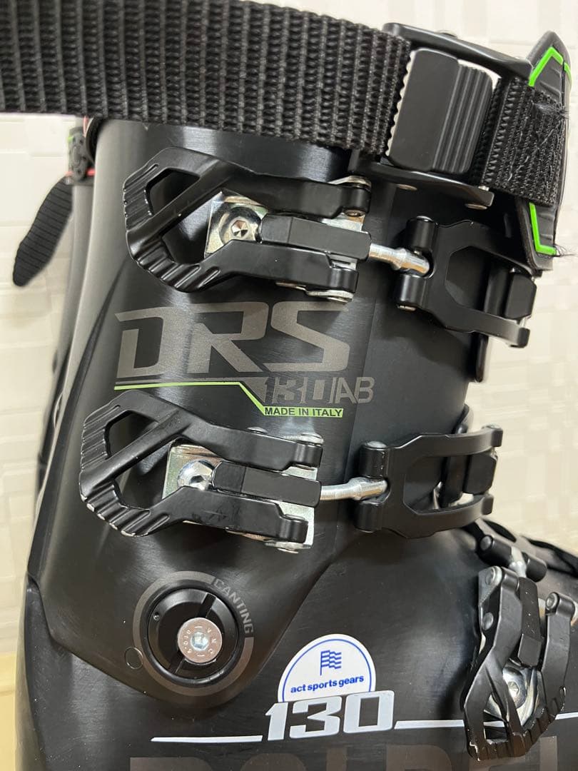 ダルベロスキーブーツ　DRS130 黒 25.0〜25.5