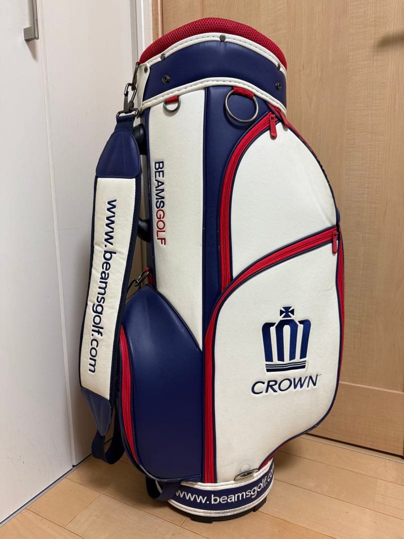 非売品★ビームス★クラウン★キャディバッグ★ゴルフ★ゴルフバッグ★トヨタ★レア