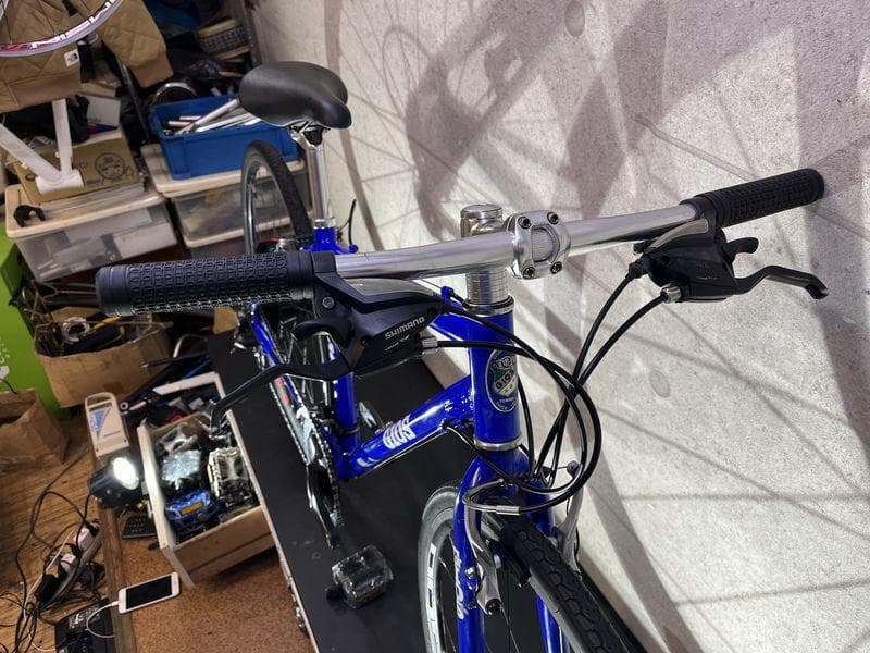 GIOS MISTRAL 700c ジオス　クロスバイク　ブルー 2015