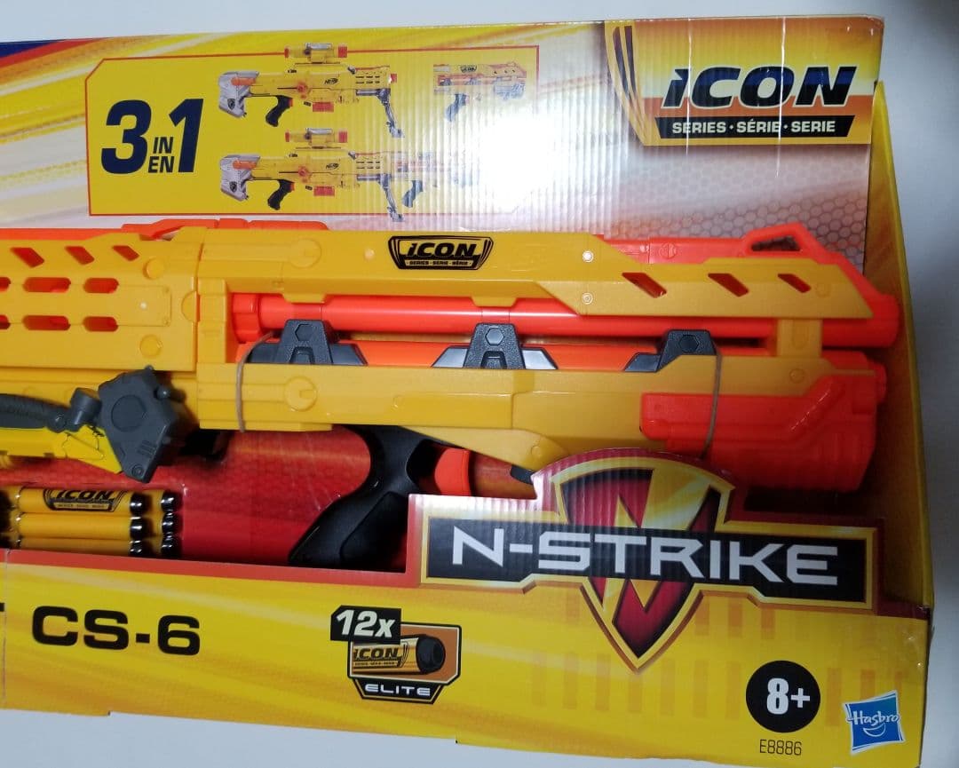 【新品】ナーフ ICON CS-6 モトブリッツ他3点セット