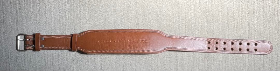 [トレーニー必見！] 状態良好！ゴールドジム トレーニングベルト L サイズ