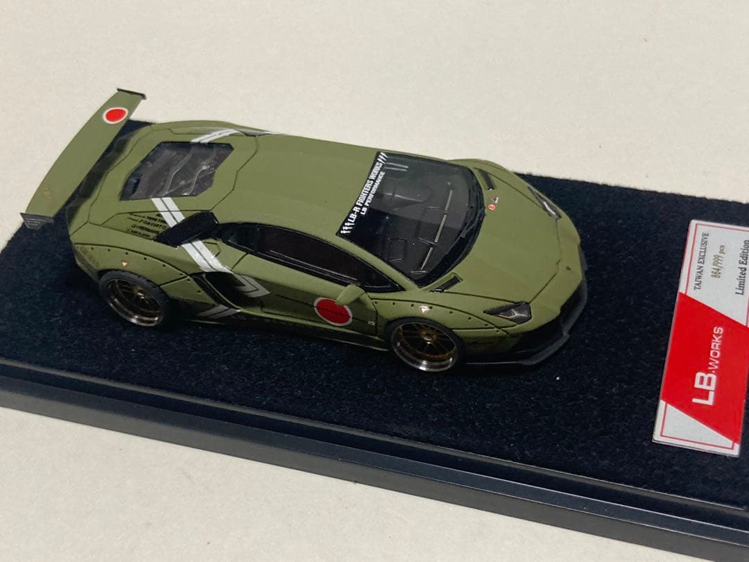 LBWK アヴェンタドール ゼロファイター零戦 / 1/64 入手困難 モデル