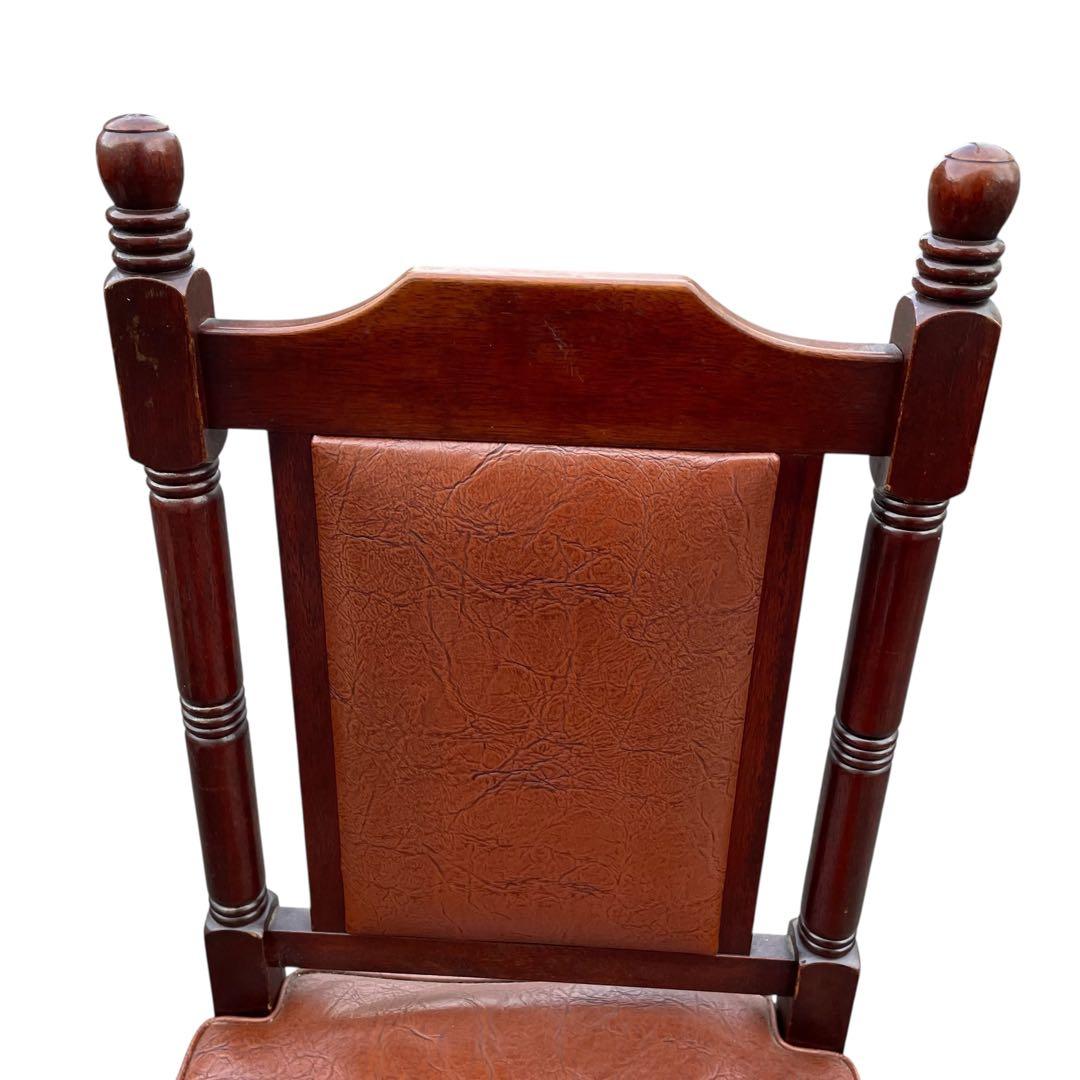 アンティーク調 ダイニングチェア 西洋風　王国調　希少　モダン　インテリア　b