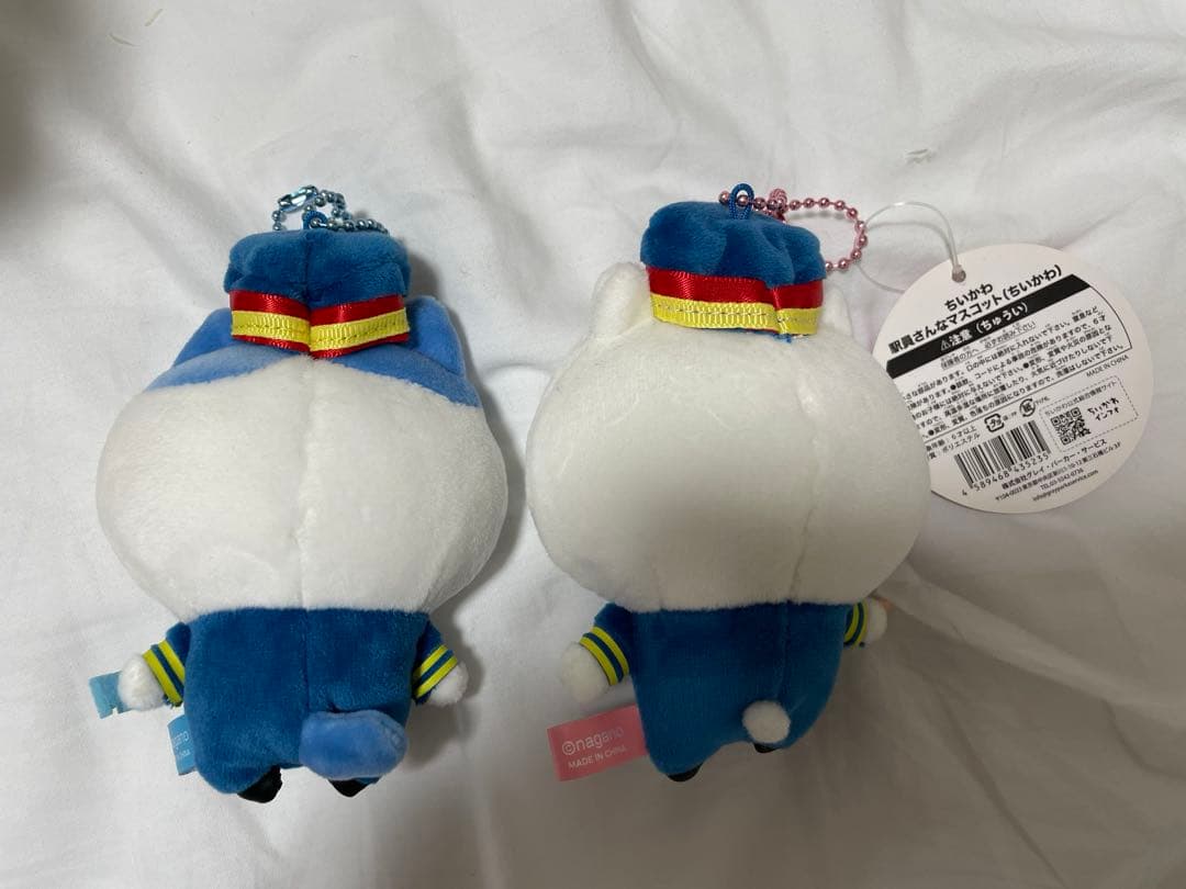 ちいかわ　STATION 駅員さんなマスコット　ちいかわ　ハチワレ