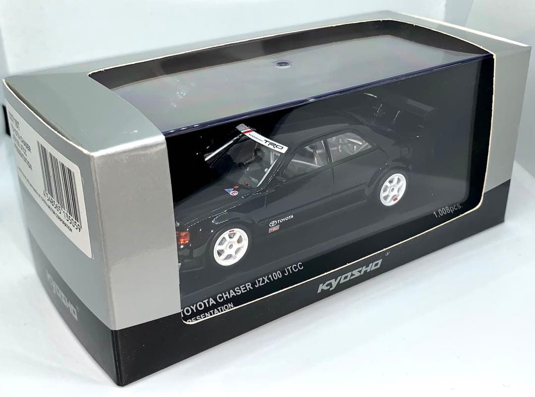 京商 トヨタ チェイサー JZX100 JTCC 1/43 テストカー 100系