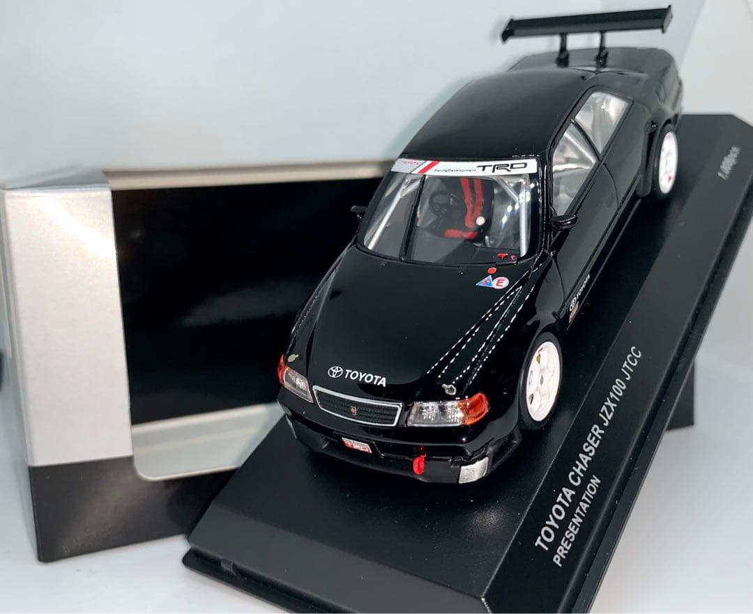京商 トヨタ チェイサー JZX100 JTCC 1/43 テストカー 100系