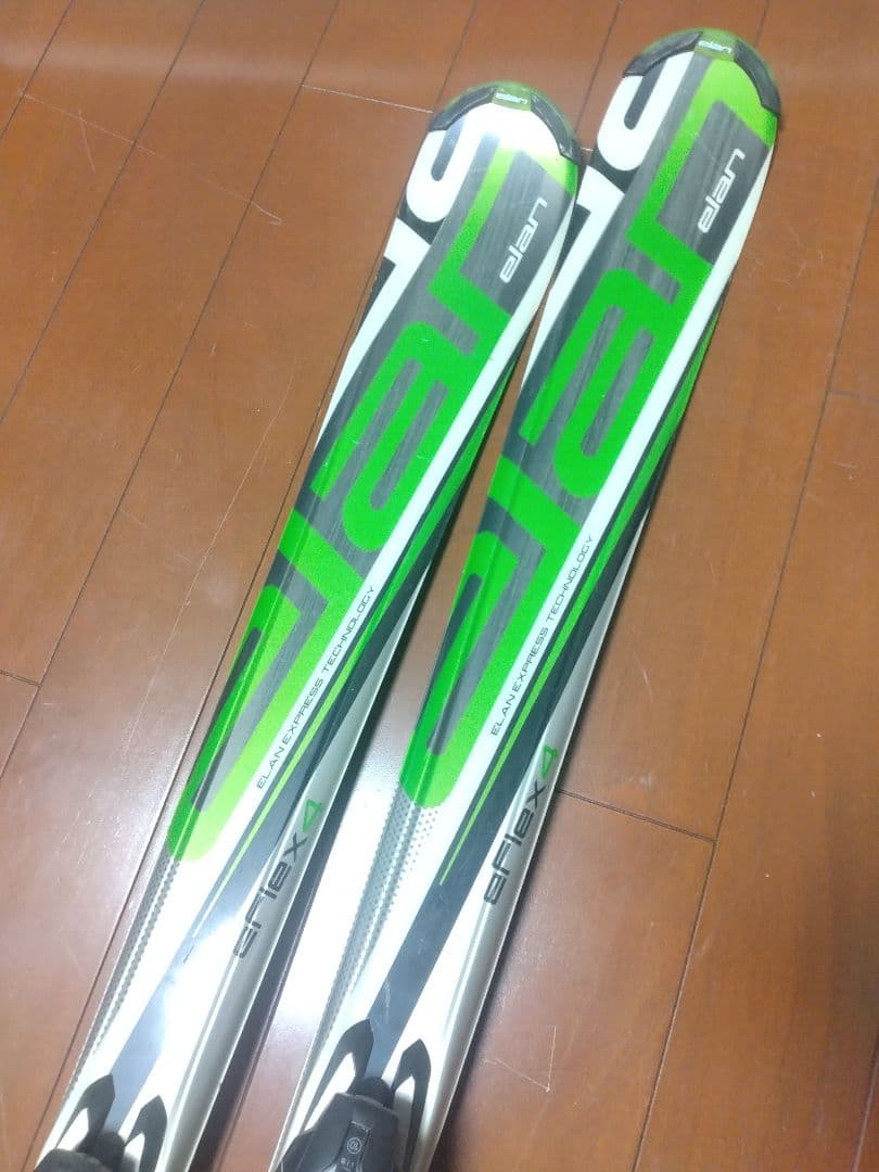 【状態良好☆】168cm　elanスキー板セット♪　送料無料！