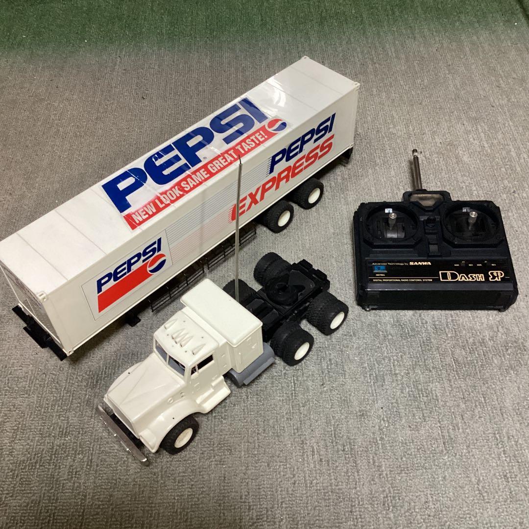 IMAI製1/28 ペプシコーラ・エクスプレストレーラー（タムテック仕様半完成）