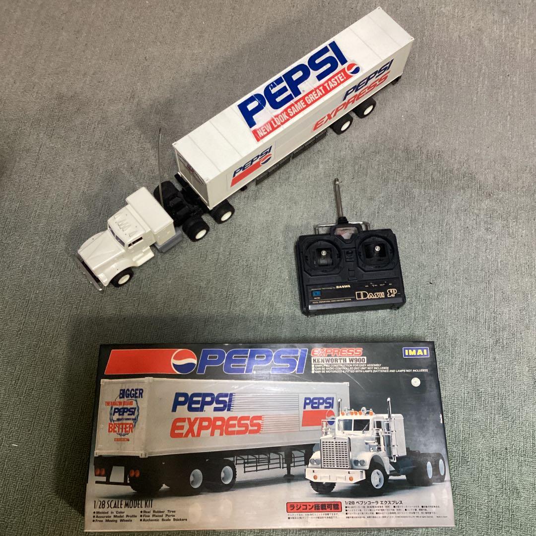 IMAI製1/28 ペプシコーラ・エクスプレストレーラー（タムテック仕様半完成）