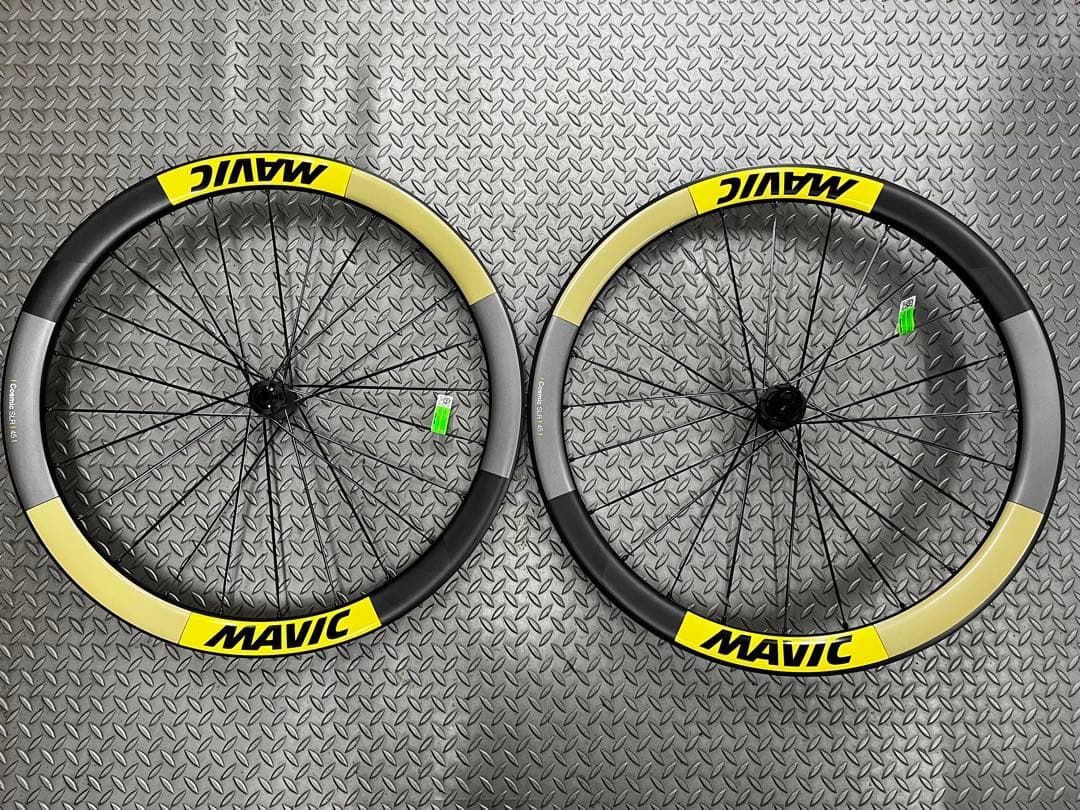 MAVIC Cosmic SLR 45Disc シマノ　イクシオンタイヤ2本付