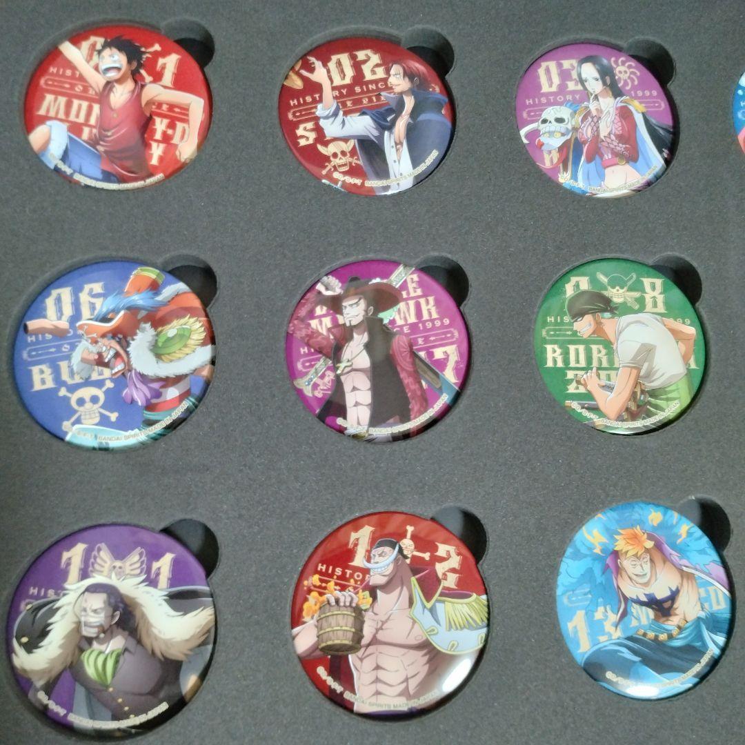 [訳アリ❗] とるパカ！　ワンピース　20周年記念　缶バッジコンプリートセット