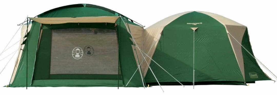 Coleman コールマン コネクティング ドーム システム 付属品全て有り