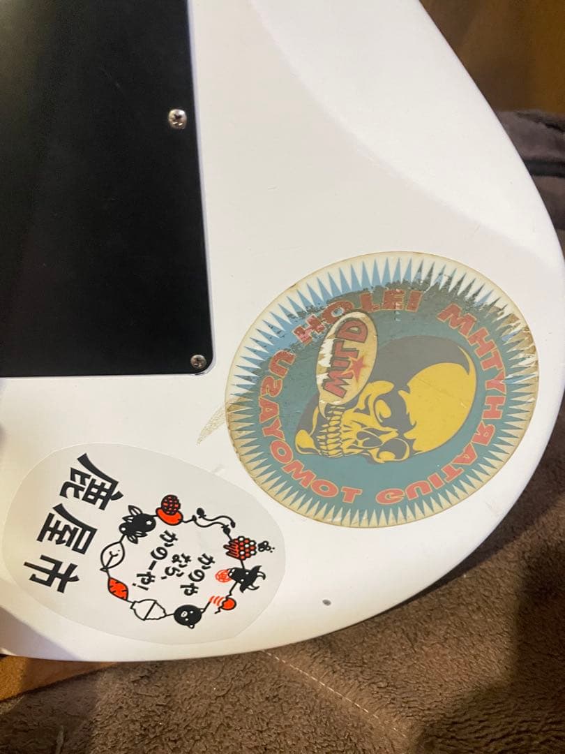 ESP エレキギター ホワイト