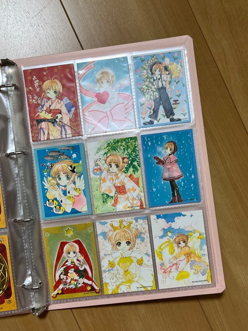 d*9様 カードキャプターさくら　トレカと公式バインダーのセット【クロウカード編