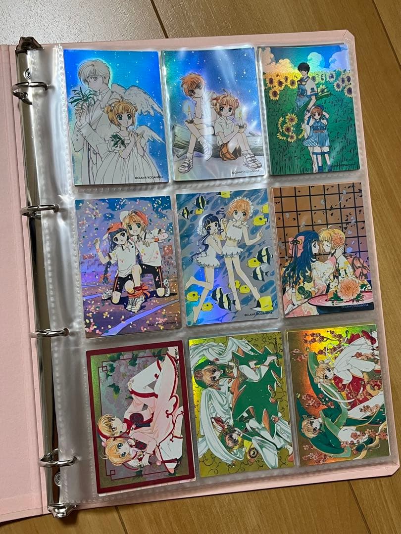 d*9様 カードキャプターさくら　トレカと公式バインダーのセット【クロウカード編
