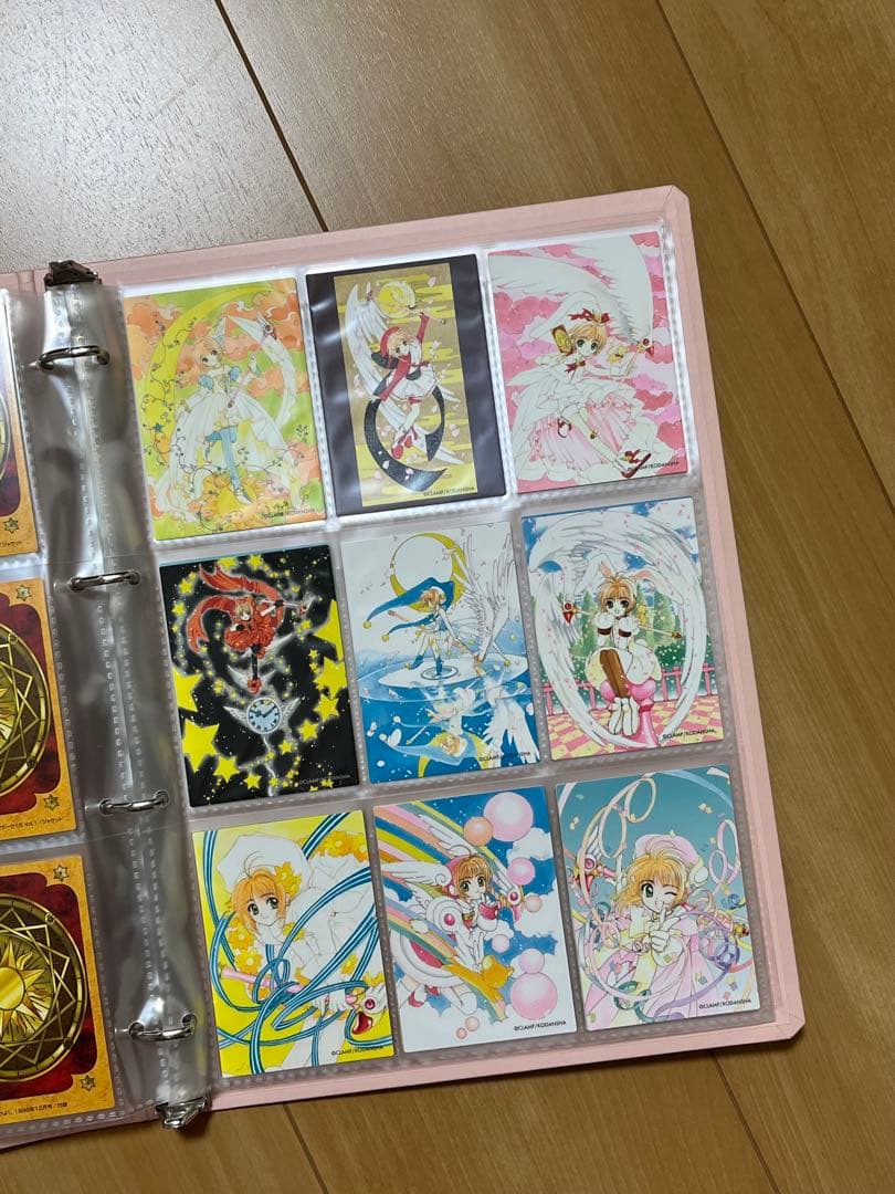 d*9様 カードキャプターさくら　トレカと公式バインダーのセット【クロウカード編