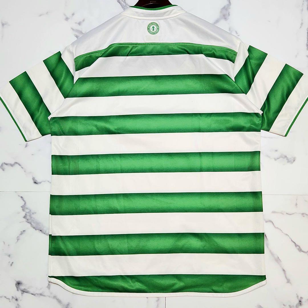 セルティック ユニホーム 2003 100周年 ロゴ 刺繍 アンブロ 半袖シャツ