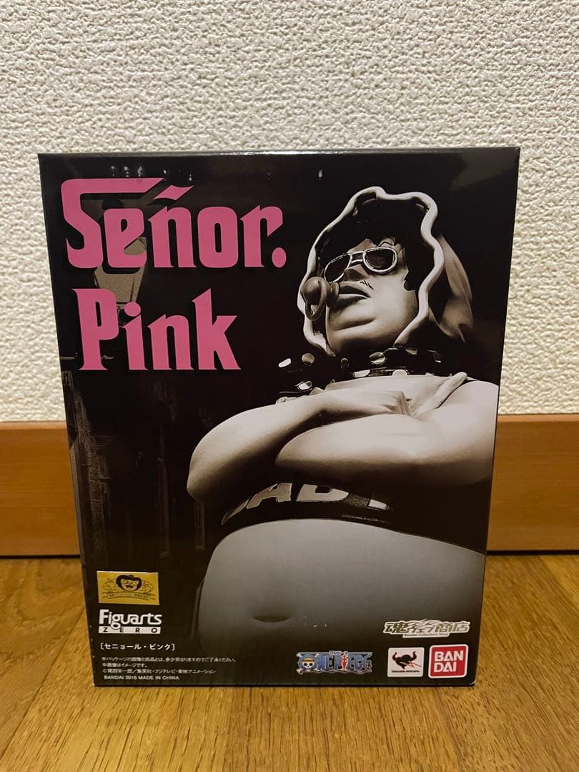 ワンピースフィギュアセニョールピンク未開封